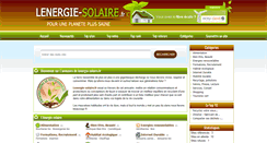 Desktop Screenshot of lenergie-solaire.fr